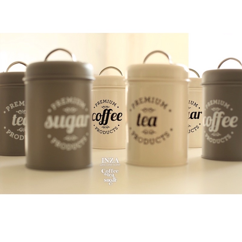 Set jar retro- hộp nhôm đựng gia vị và đồ khô tiện lợi