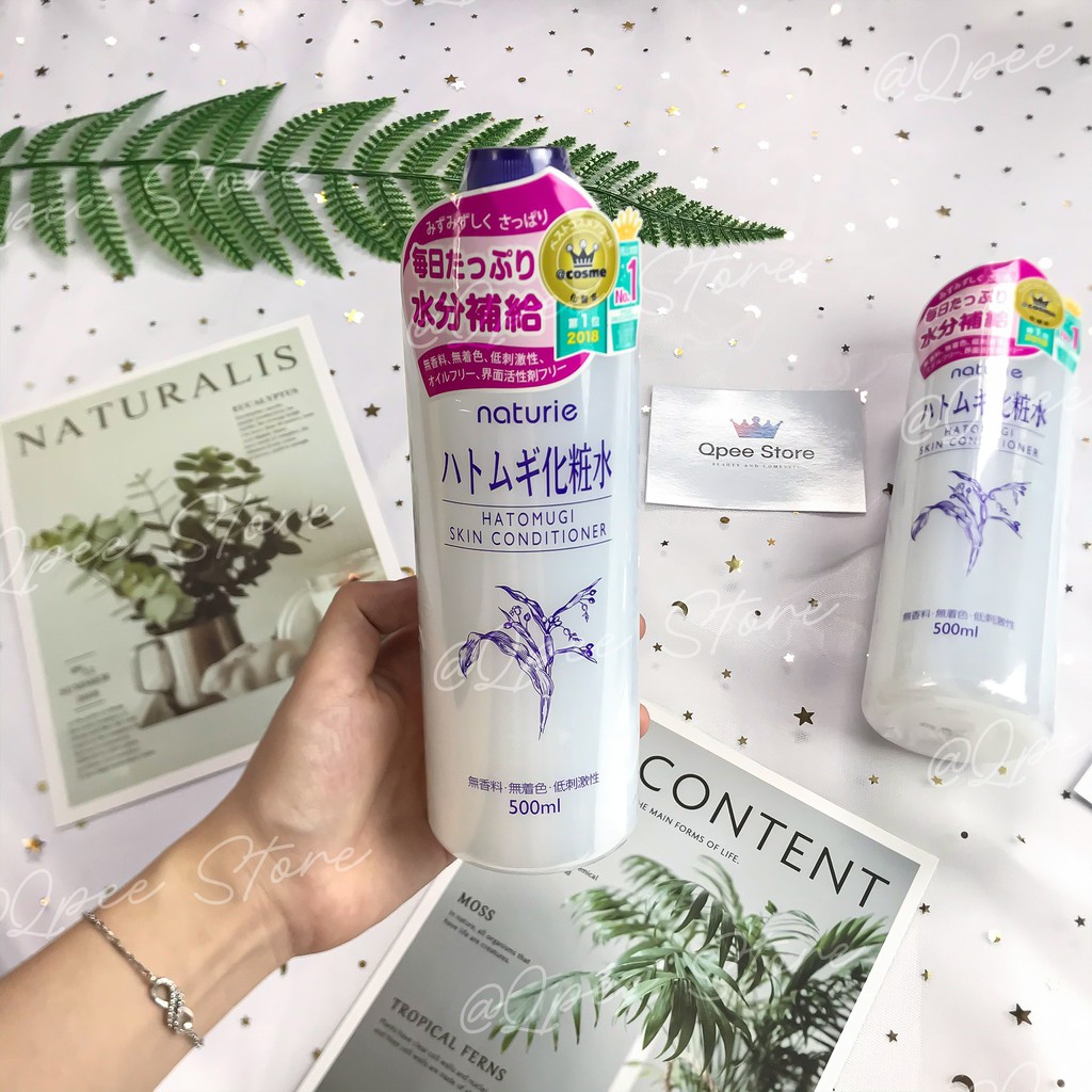Nước hoa hồng Naturie Skin Conditioner Lotion Nhật Bản  - QPEE STORE