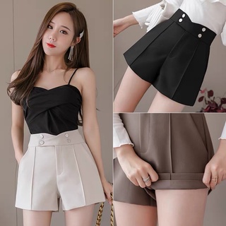 Quần đùi nữ 4 cúc, short đùi nữ tính,siêu phẩm dành cho chị em. cạp caotôn dáng cực hót