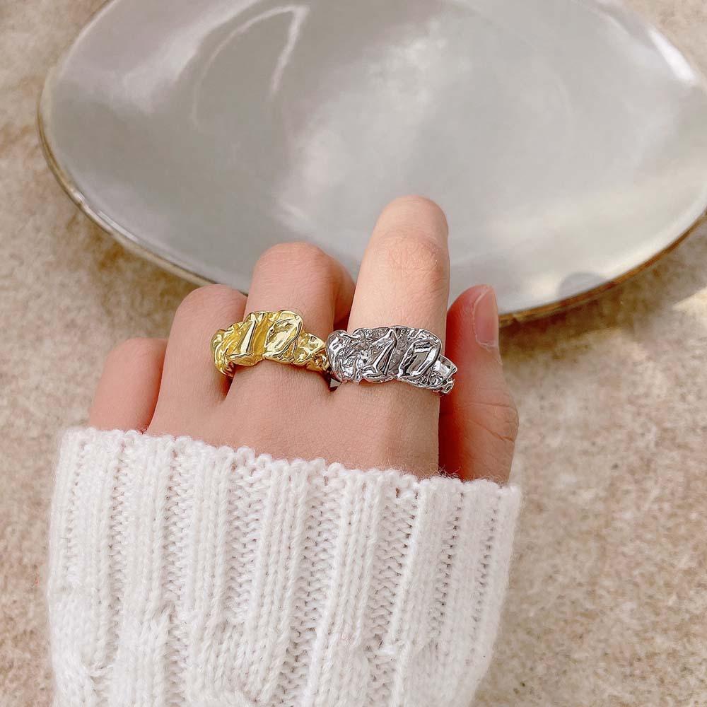 Nhẫn Hở Bản To Phong Cách Âu Mỹ Thời Trang