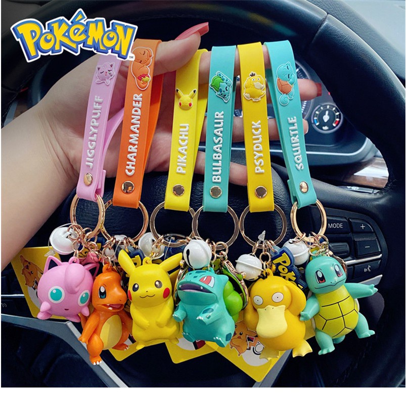 Móc Khóa Hình Pokemon Dễ Thương