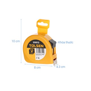[GIAN HÀNG CHÍNH HÃNG] Thước Cuộn Tolsen 35012 - 7.5 Mét
