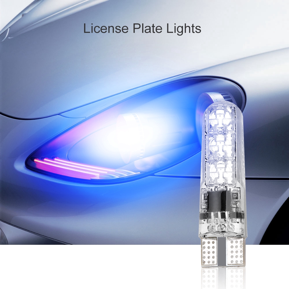 Set 2 đèn LED T10 Màu Sắc chuyên dụng cho xe hơi kèm bộ điều khiển từ xa | BigBuy360 - bigbuy360.vn