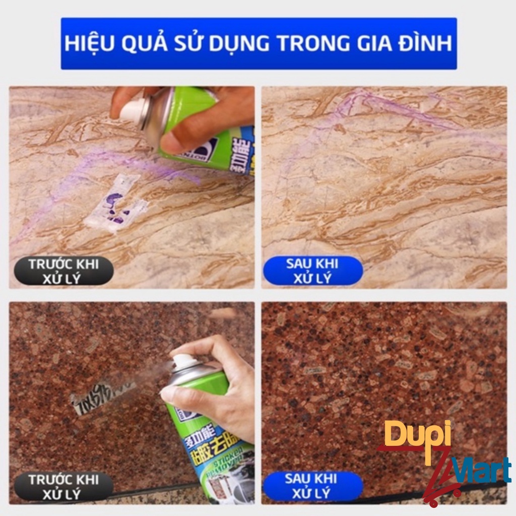 [SIÊU TIỆN ÍCH] Chai xịt tẩy keo 3m, băng dính, nhựa đường, Tẩy Sạch Những Vết Keo Bám Dính Trên Bề Mặt Kính, Đá, Gỗ..