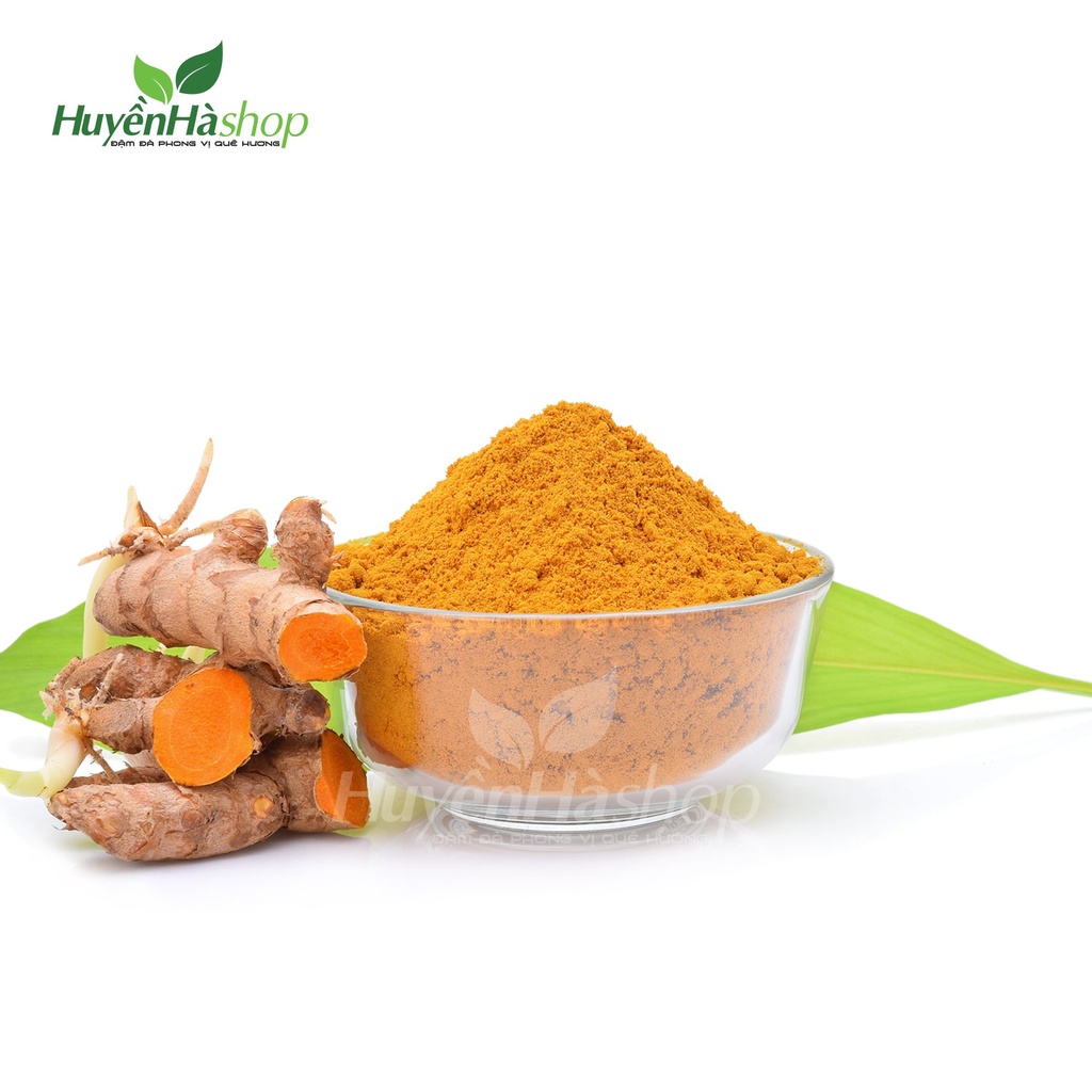 Bột Nghệ Vàng Khô Nguyên Chất 100% Organic - Bột Tạo Màu Từ Rau Củ Thiên Nhiên Thảo Dược Duy Hưng