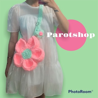 Túi hoa len (Gumgum flower) Parot