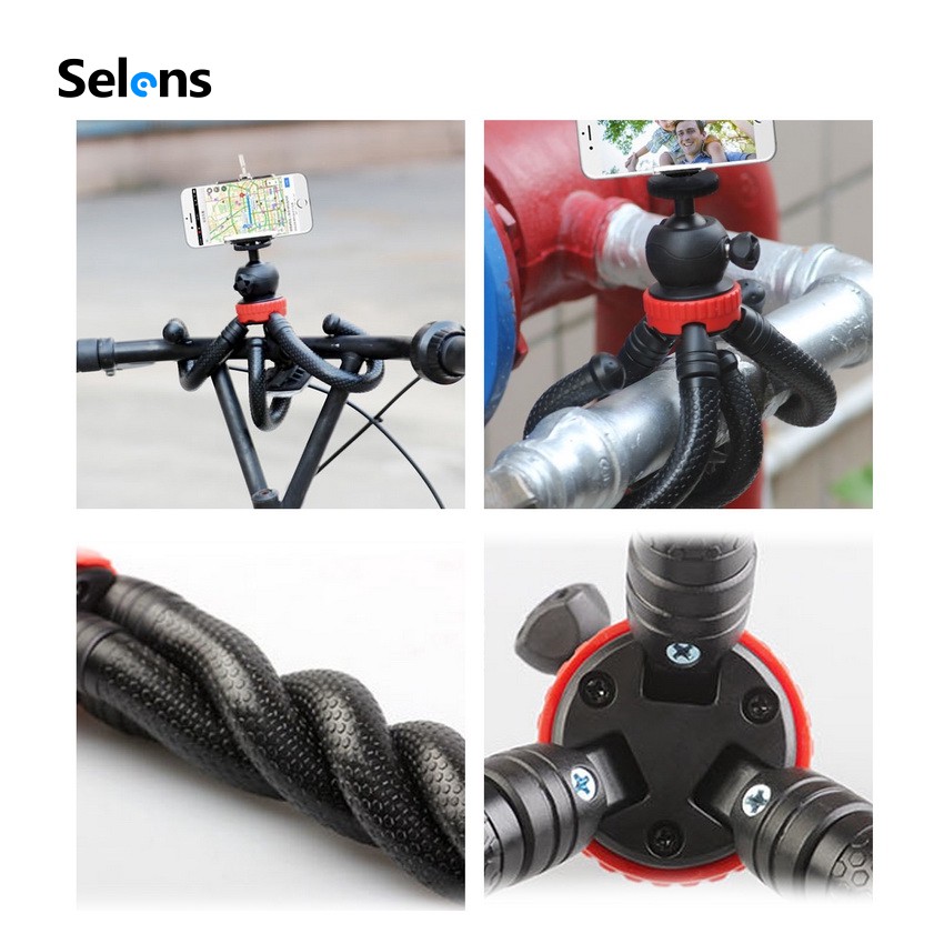 Selens Giá Đỡ Ba Chân Để Bàn Linh Hoạt Cho Máy Ảnh GoPro