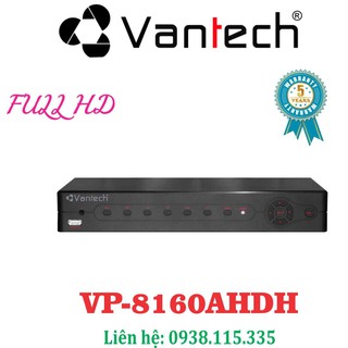 Đầu ghi hình 3 in 1 8 kênh vantech vp-8160ahdh