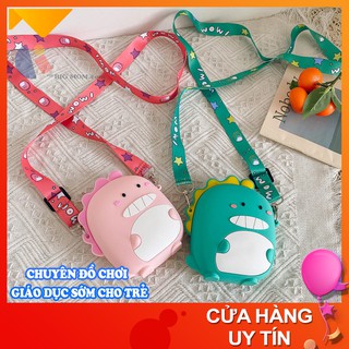 Túi Đeo Chéo Khủng Long Cute Đựng Lì Xì Cho Bé