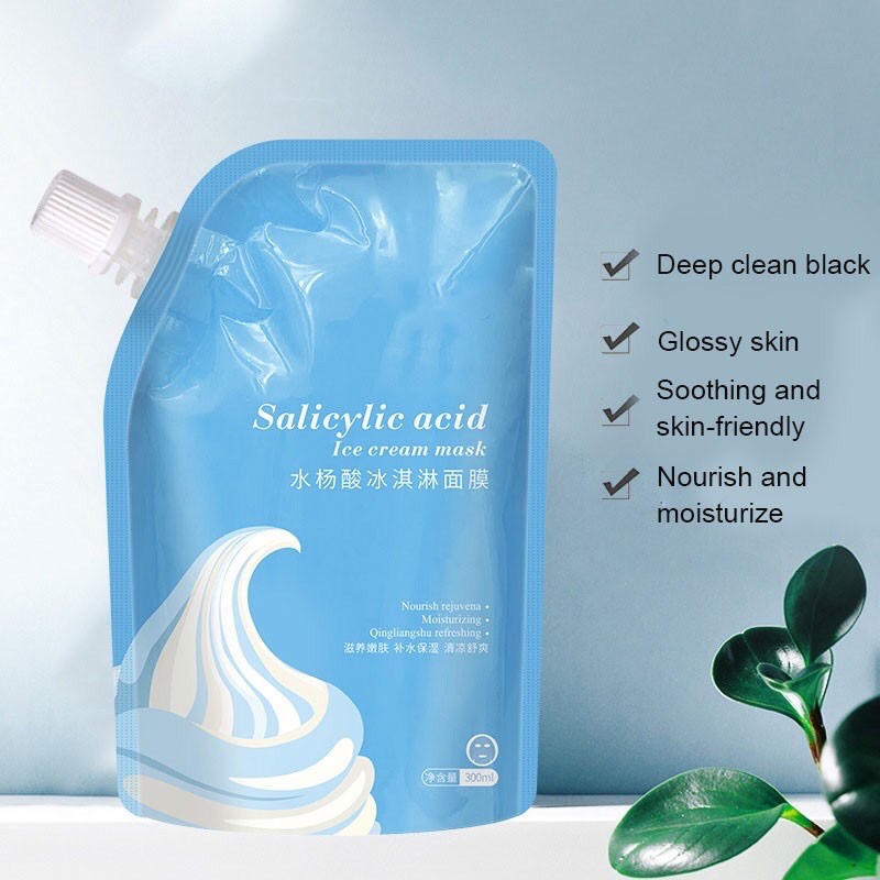 Mặt nạ Salicylic Gel nội địa Trung sach mụn đầu đen thu nhỏ lỗ chân lông