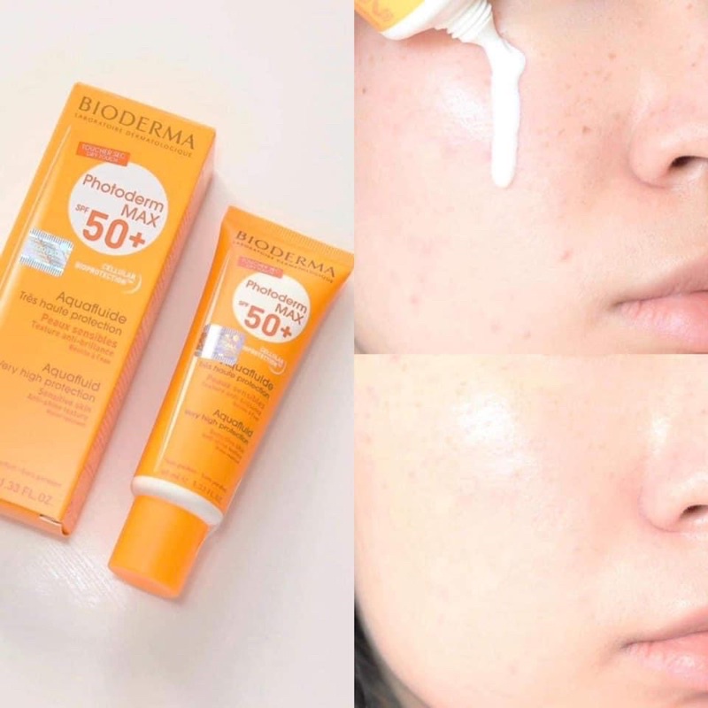 Kem Chống Nắng 40ml Bioderma Photoderm Max Aqa Fluide SPF 50+ | BigBuy360 - bigbuy360.vn