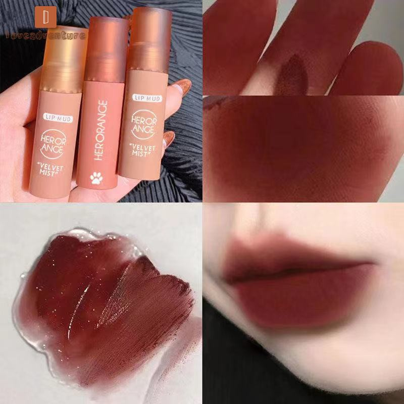 (Hàng Mới Về) Son Kem Lì Trang Điểm Lâu Trôi Không Thấm Nước Thương Hiệu Herorange | BigBuy360 - bigbuy360.vn