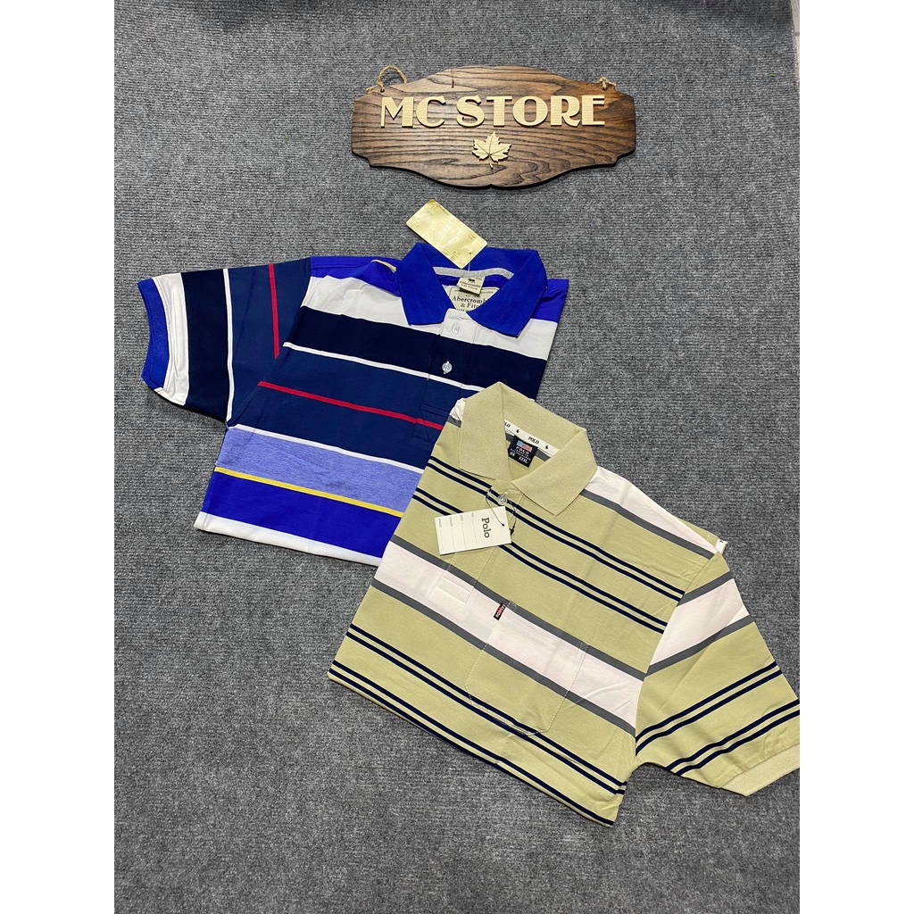 [FreeShip]Áo Thun Polo Thun Cotton Chât Vải Dày Đẹp Logo Cá Sấu Cao Cấp Full Size 45-100kg