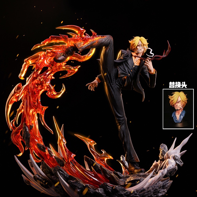 Mô hình sanji kèm hiệu ứng siêu đẹp [ one piece ]