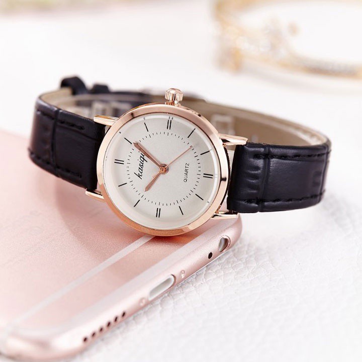 [GIÁ SỈ ĐỒNG HỒ NAM NỮ DÂY DA KASIQI THỜI TRANG CỰC ĐẸP | BigBuy360 - bigbuy360.vn
