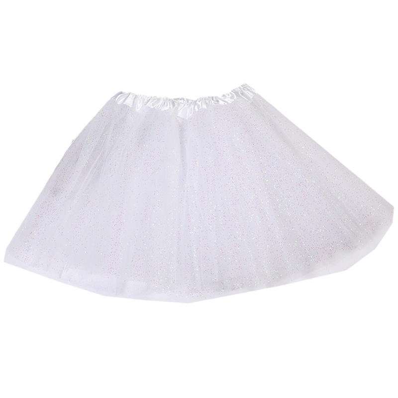 Chân Váy Xòe Tutu Nhiều Lớp Đính Kim Sa Lấp Lánh Cho Bé Gái