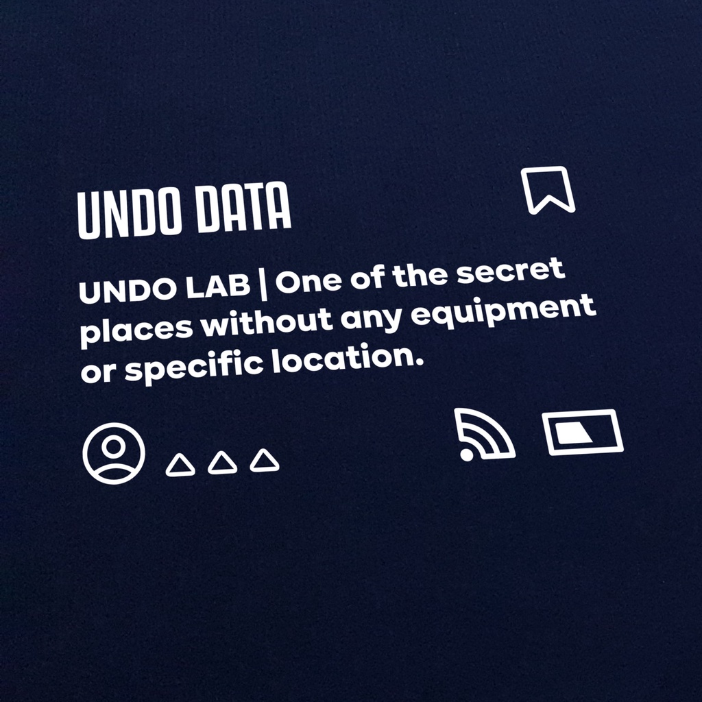 Áo Thun Unisex Undo Data Màu Xanh Navy 100% Premium Cotton - Local Brand Chính Hãng