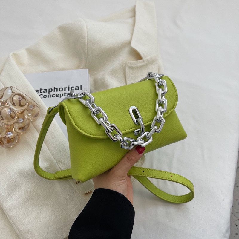 Túi đeo vai IELGY hình vuông cỡ nhỏ thời trang cho nữ