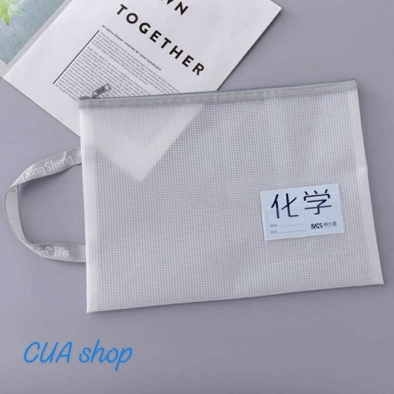 Túi lưu trữ trong suốt đựng tài liệu đa chức năng không thấm nước khổ a3 (32cm x42cm)