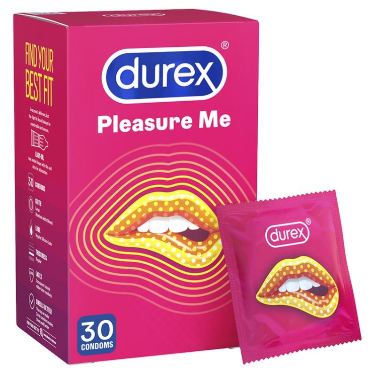 [Hàng chuẩn Úc] Bao cao su Durex Pleasuremax có Gai hộp 30 miếng bao