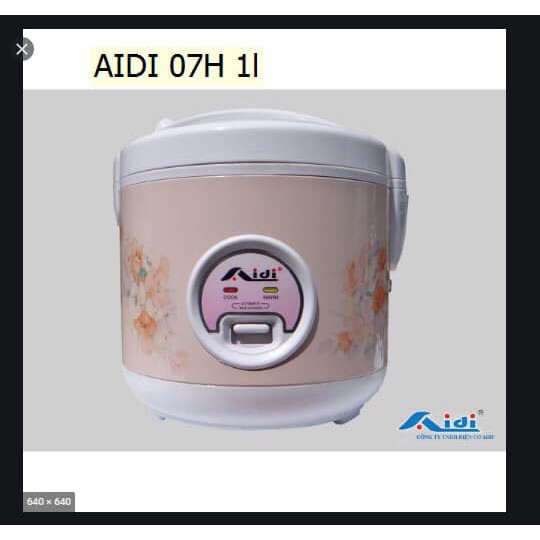 Nồi cơm điện Aidi Việt Nam 1 lít AIDI 07H