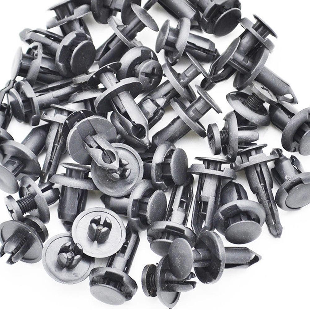 💫OF 40 Cái 4 Loại Xe Nhựa Rivet Cản trước Cản giữ Chốt Fastener Bùn Bùn Đẩy Clip