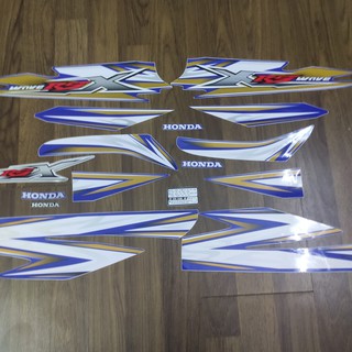 TEM DÁN FULL XE WAVE RSX 110 ĐỜI 2010