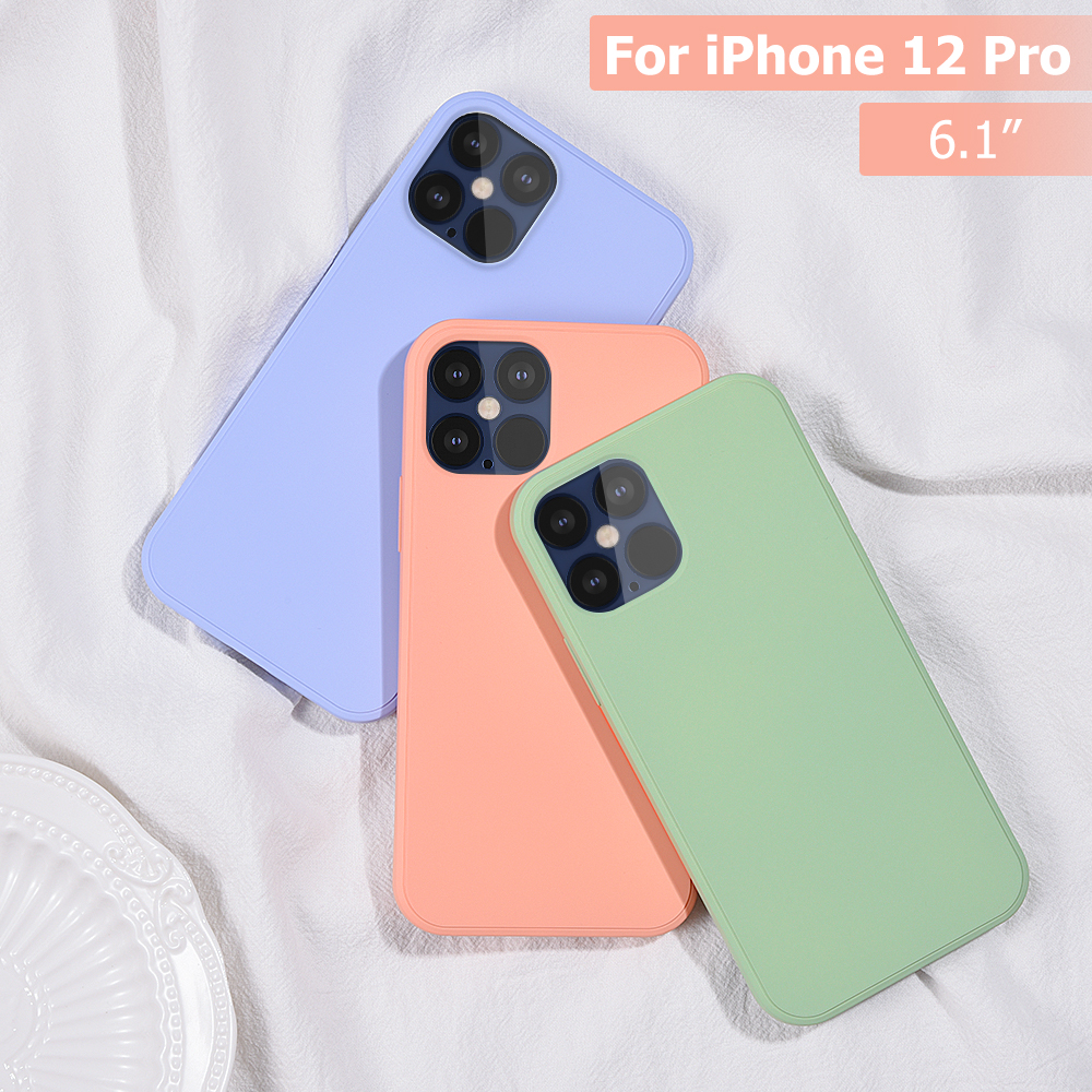 iPhone 12 Pro / 12 Pro Max / 12/12 Mini Vỏ điện thoại silicon lỏng gốc giả