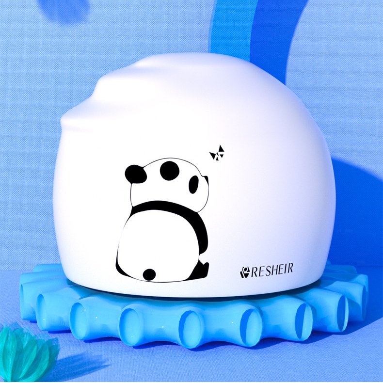 Mũ bơi WINMAX silicone chống thấm nước họa tiết đáng yêu dành cho trẻ em