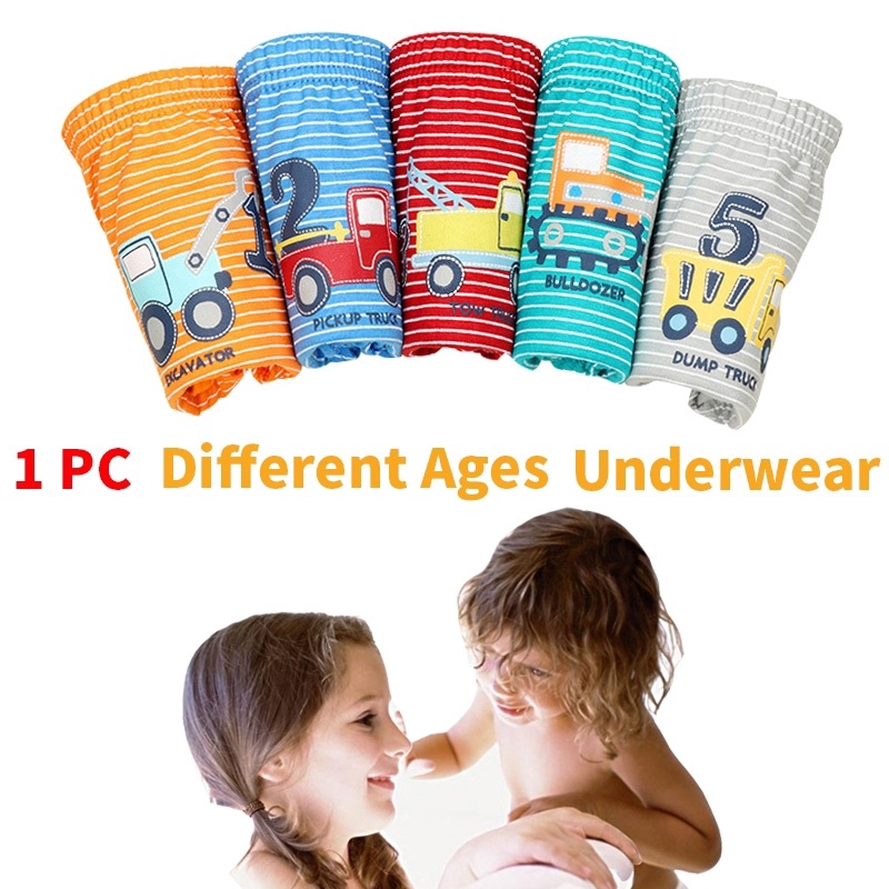 5 Chiếc đồ Lót Trẻ Em Bé Trai Quần Lót Cotton Hữu Cơ Cho Bé Baby Boy Tóm Tắt Phim Hoạt Hình Trẻ Em Quần Lót Tuổi Teen