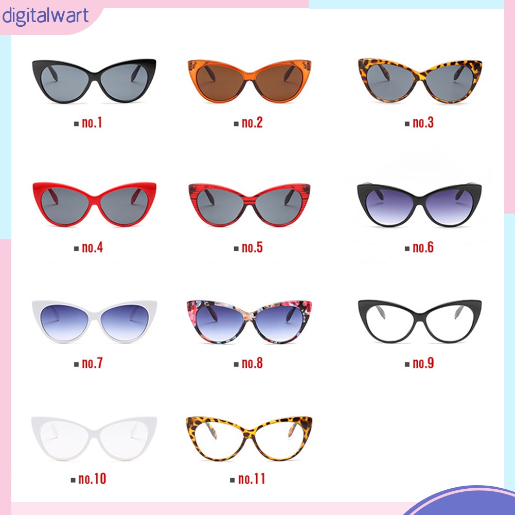 Kính Mát Trong Suốt Chống Tia UV Bảo Vệ Mắt Dành Cho Nữ