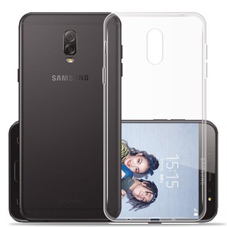 Ốp lưng Samsung Galaxy J7 Plus j7+ / C8 - Ốp lưng silicon trong suốt