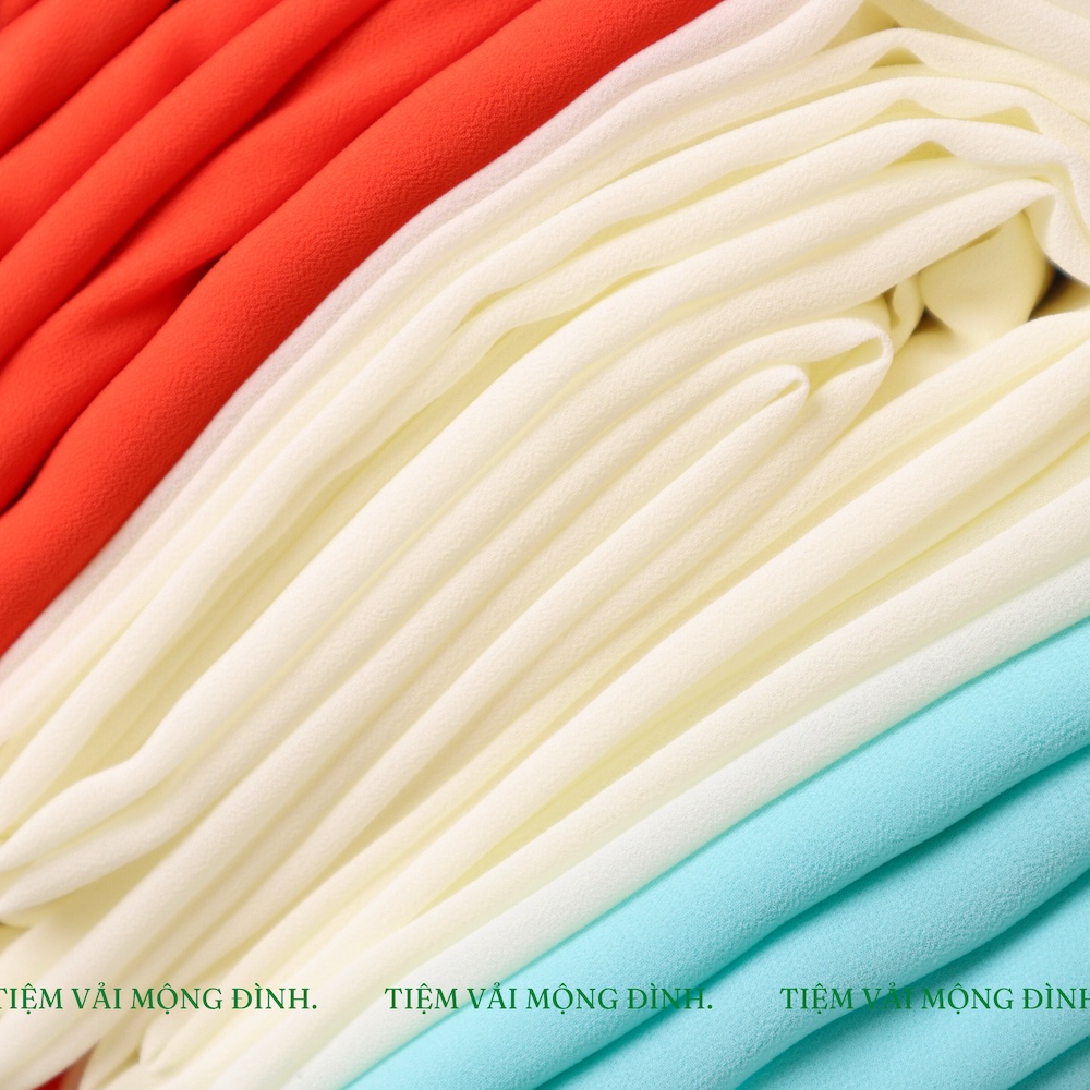 Vải Chiffon Loại 1 Mềm Rũ Mát