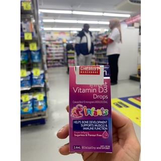 Vitamin D3 Drop Ostelin - Úc [mẫu mới - date mới]