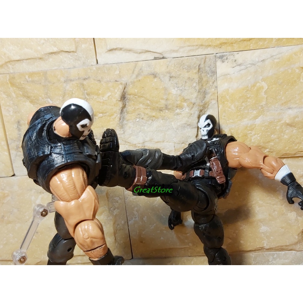 Mô hình CROSSBONES trong MARVEL LEGENDS Cử động được Action FIGURE 18cm