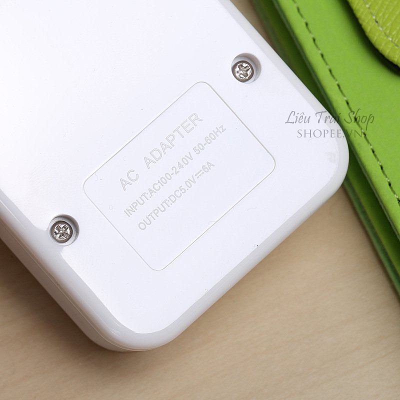 Củ sạc USB điện thoại trạm sạc cổng USB 30w 6 cổng