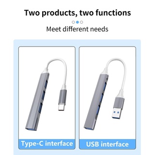 GFNET Bộ chia USB C HUB Bộ chuyển đổi OTG tốc độ cao Điện thoại di động Bộ mở rộng USB 3.0 cho Dell
