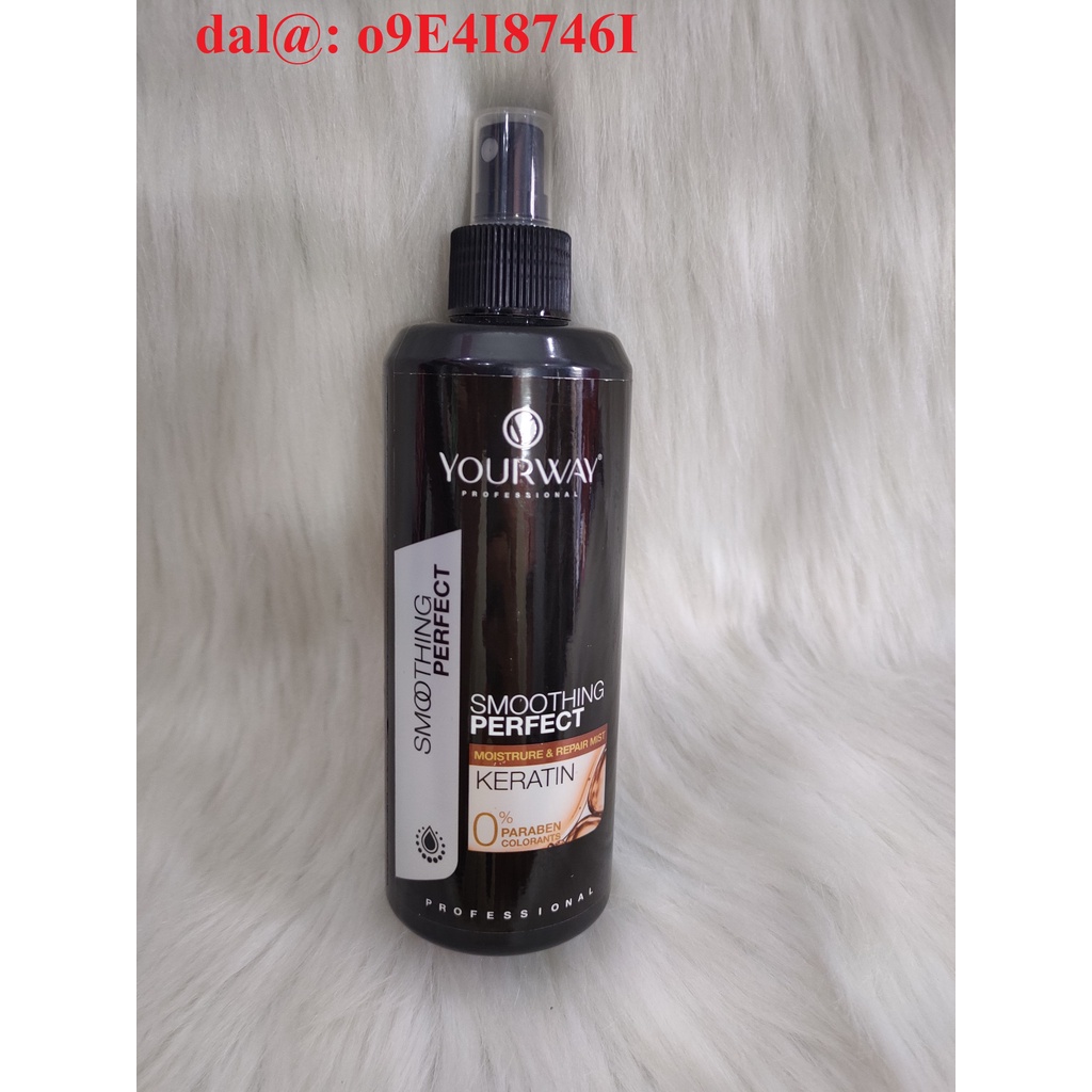 Xịt dưỡng ẩm Yourway Keratin 300ml
