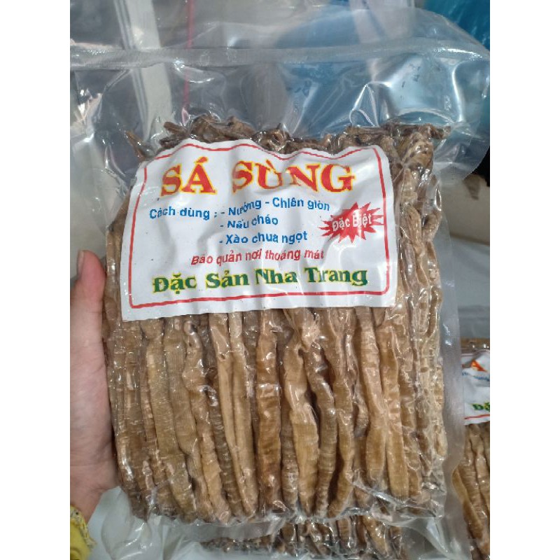 Sá sùng khô ( loại trung) -- đặc sản Nha Trang