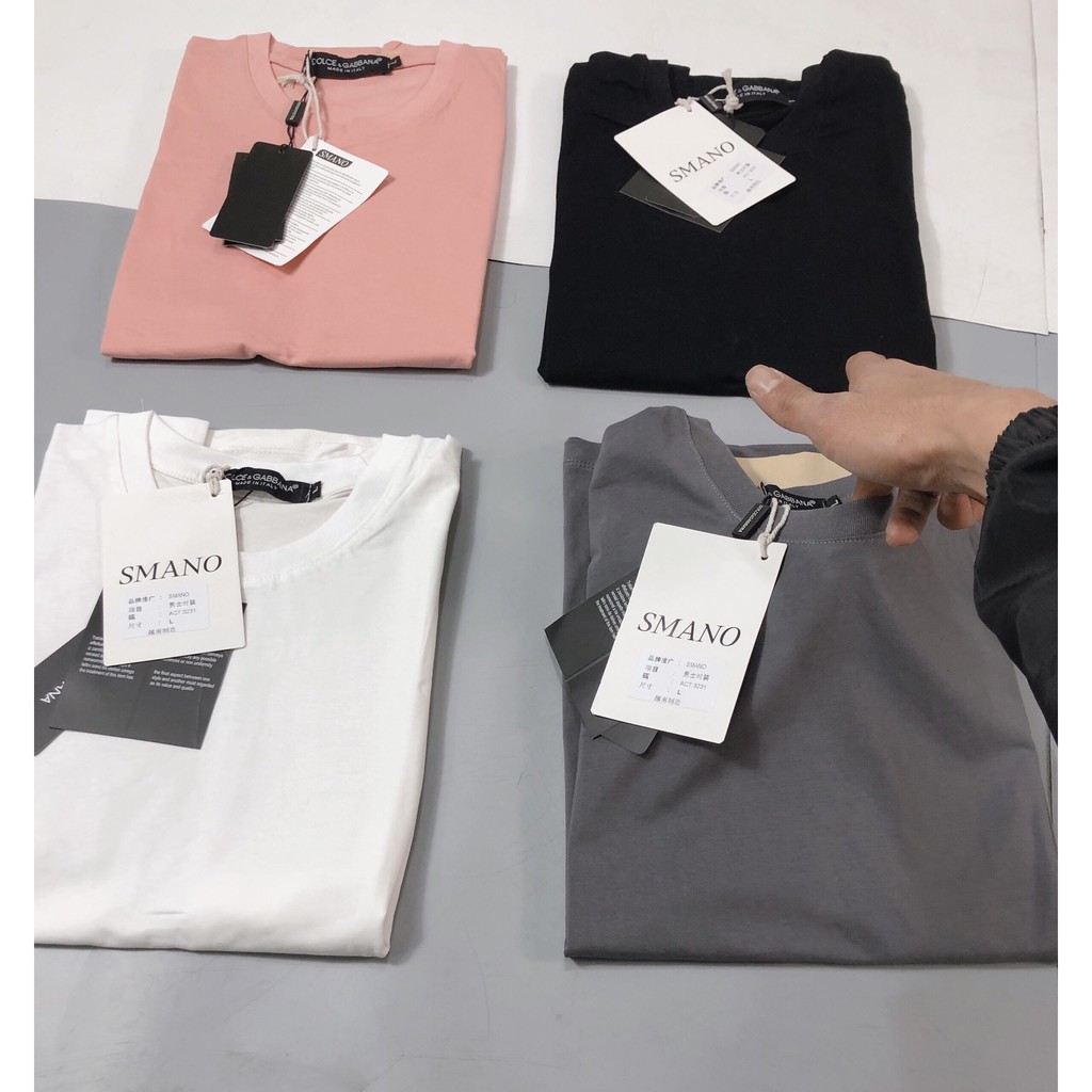 Áo Thun Trơn Nam, Áo Phông Nam Cổ Tròn Tay Lỡ Đủ Size Đủ Màu Chất Thun Cotton Co Giãn Thấm Hút Tốt - AC59 - Shopmens | BigBuy360 - bigbuy360.vn