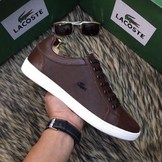 Giày Nam Lacos Da Bò Xịn Màu Nâu | BigBuy360 - bigbuy360.vn