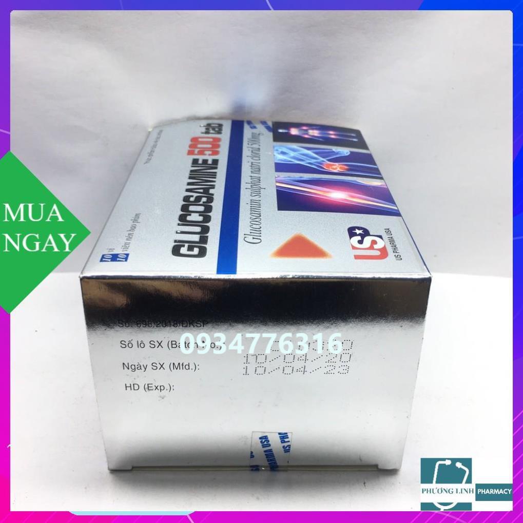 Glucosamin 500 tab hỗ trợ xương khớp hộp 100 viên