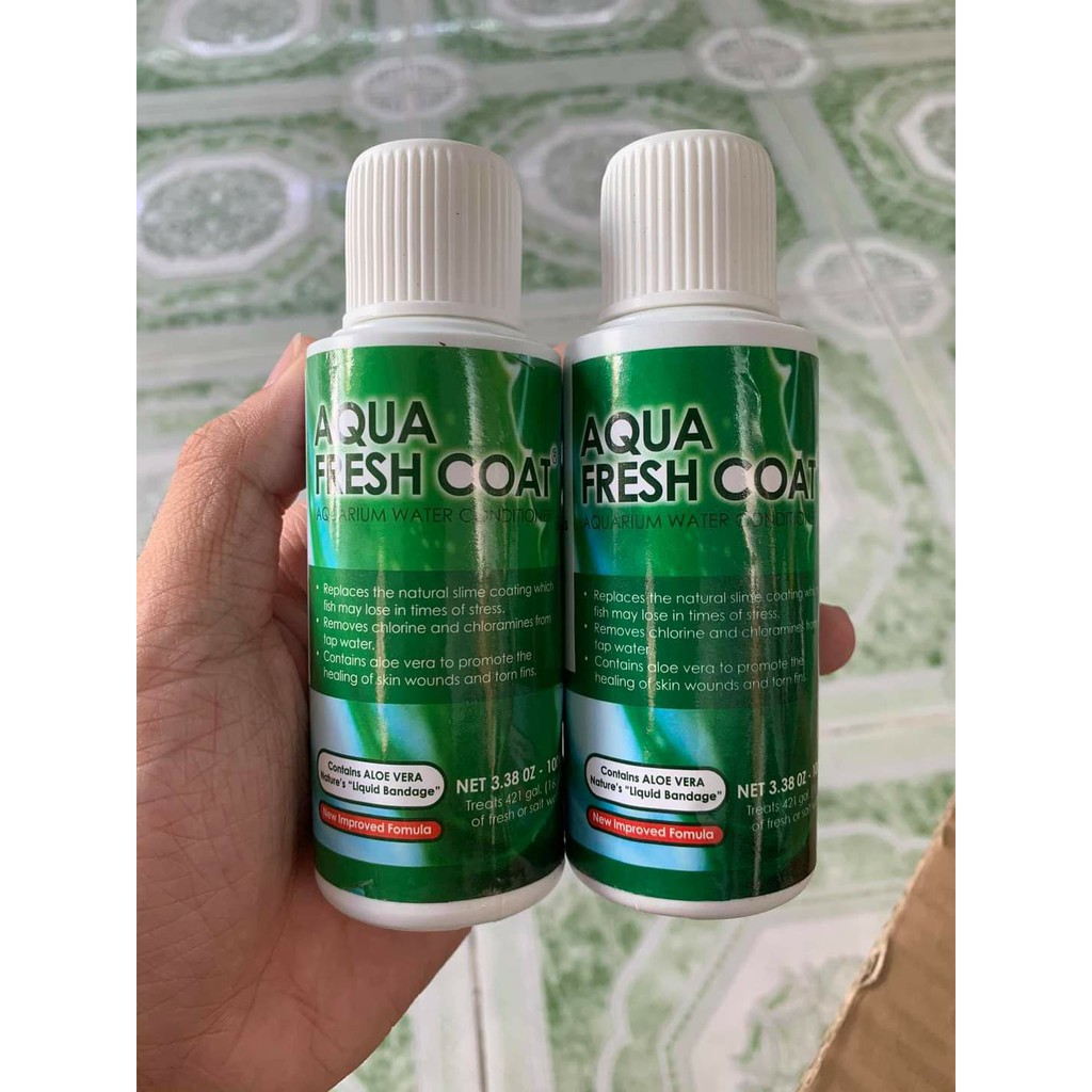 AQUA FRESH COAT XỬ LÝ NƯỚC và DƯỠNG CÁ
