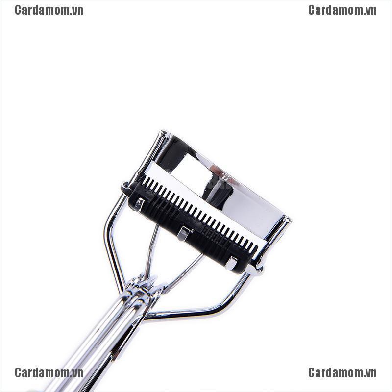 {carda} Pro Handle Eye Curling Eyelash Curler Clip Beauty Makeup Eyelash Tool With Comb{LJ}
