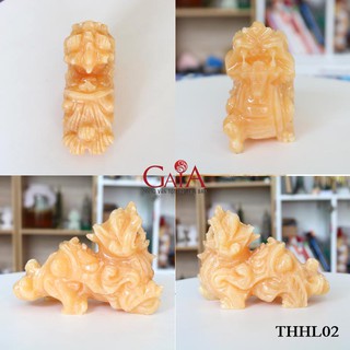 Tỳ hưu hoàng long size 15cm | Tượng phong thuỷ