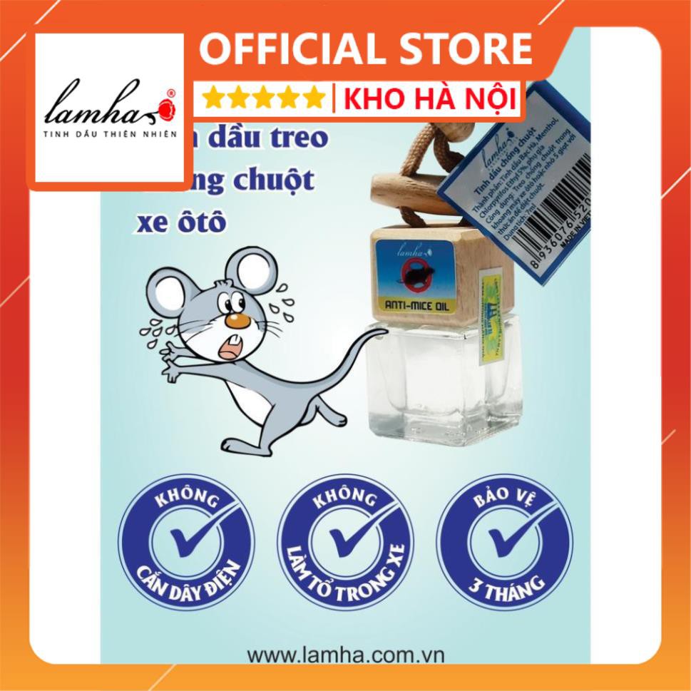 Tinh dầu treo xe chống chuột LAMHA