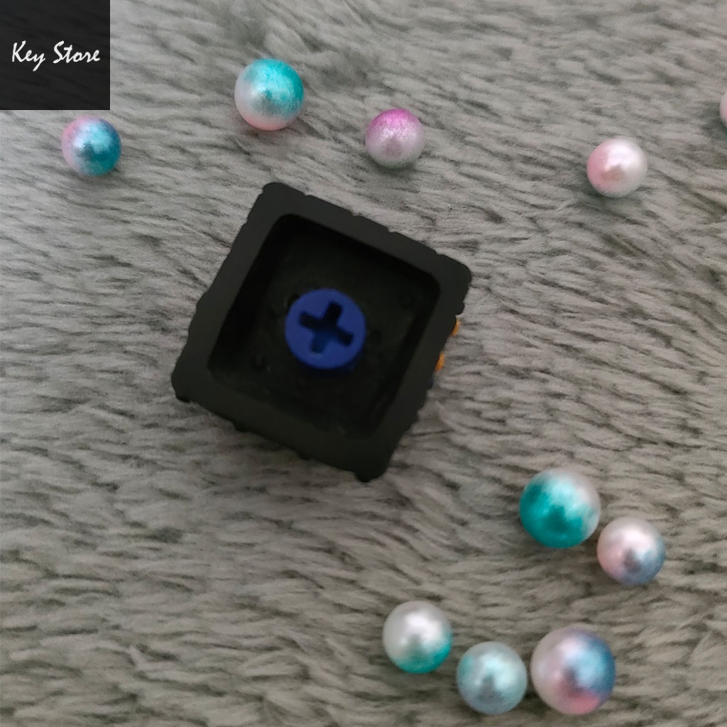 Nút bàn phím cơ artisan keycap samuki màu xanh samurai