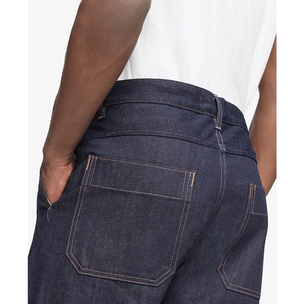 Quần jeans nam CK dáng ống đùi to