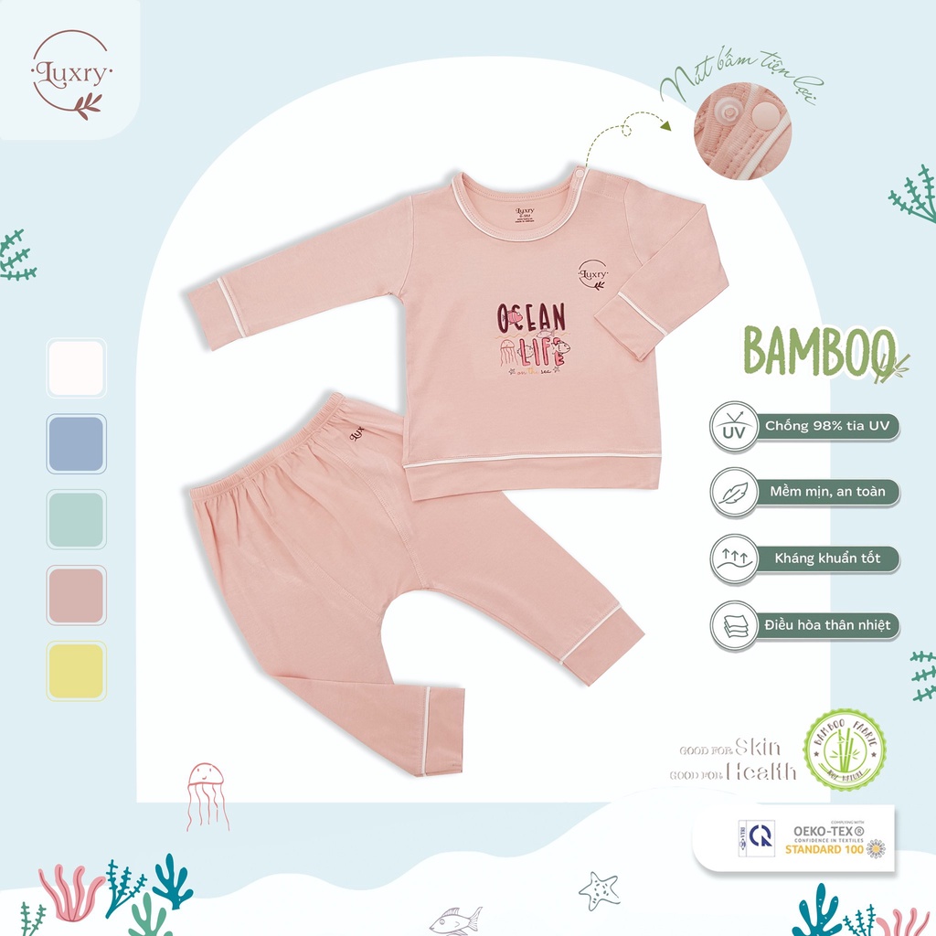 Bộ dài tay cài vai CLASSIC Luxry cơ bản dành cho 4 mùa hot nhất 2022
