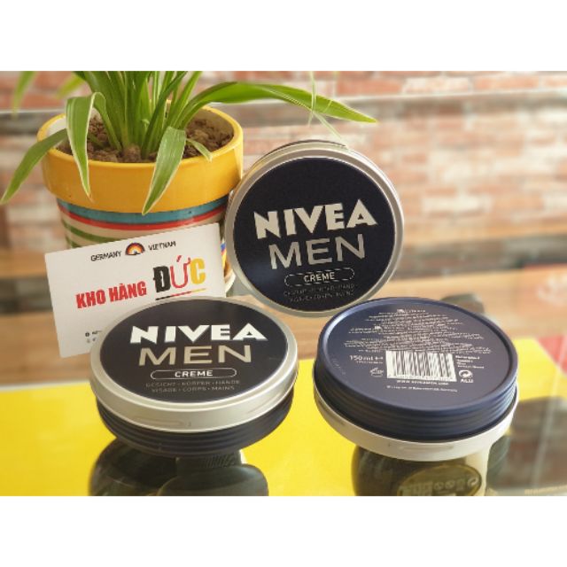 Kem Dưỡng Da, dưỡng ẩm Nivea Men Cho Nam-150ml xách tay Đức